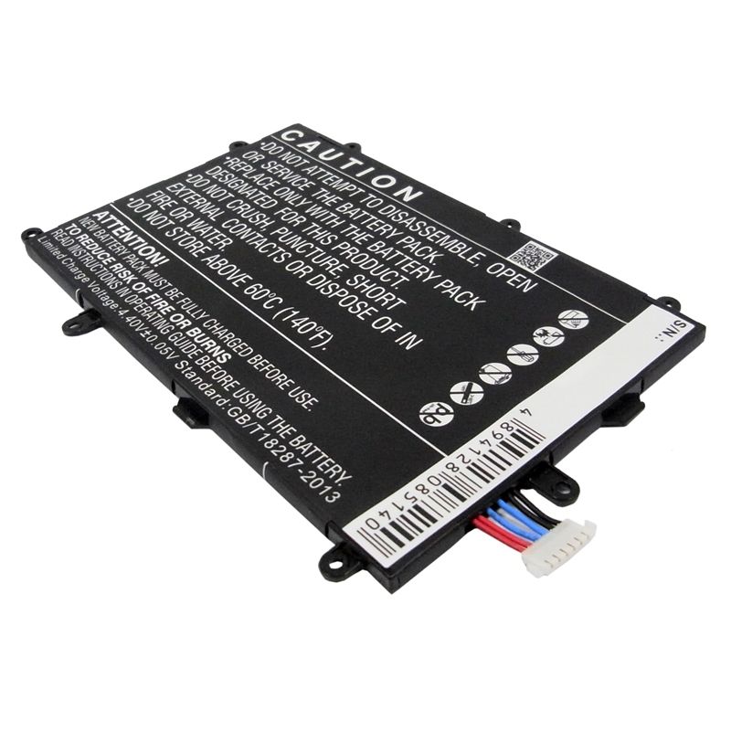 Li-Polymer Battery fits Samsung, Galaxy Tab4 7.0, Galaxy Tab4 7.0 3g, Galaxy Tab4 7.0 Lte 3.85V, 4000mAh Tablet Cameron Sino Technology Limited