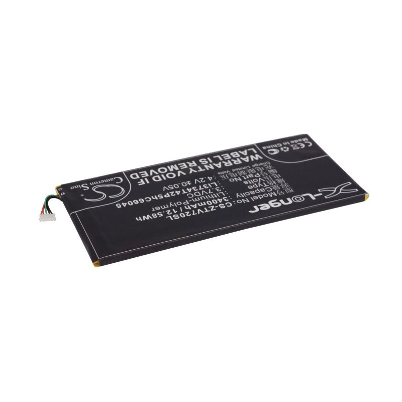 Li-Polymer Battery fits Zte, V72, V72a, Velox 3.7V, 3400mAh Tablet Cameron Sino Technology Limited
