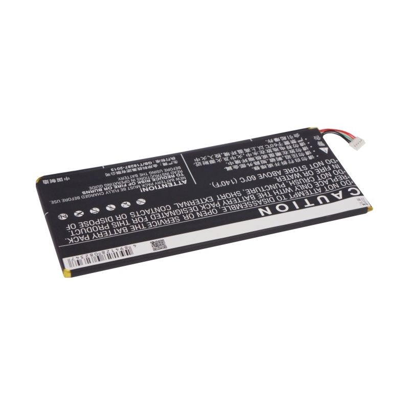 Li-Polymer Battery fits Zte, V72, V72a, Velox 3.7V, 3400mAh Tablet Cameron Sino Technology Limited