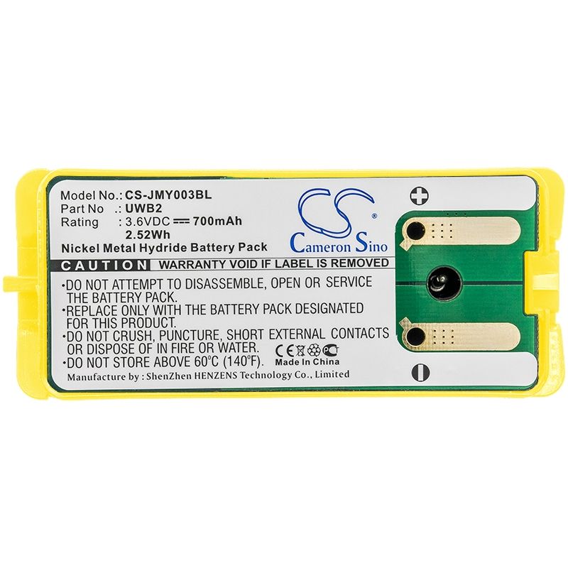 Ni-MH Battery fits Jay, A003 Has, Modular Industrial Radio Remote Control, Remote Ude 3.6V, 700mAh Crane Remote Control Cameron Sino Technology Limited