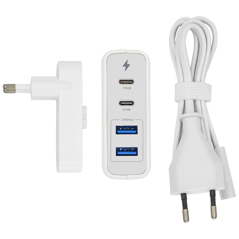 PD Charger for Universal , Pd Charger, 130cm Power Euro Ac Cord PD Charger Cameron Sino Technology Limited