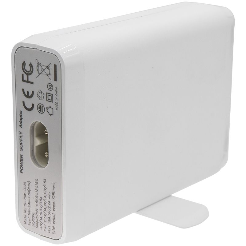 PD Charger for Universal , Quick Charger, 130cm Power Euro Ac Cord PD Charger Cameron Sino Technology Limited