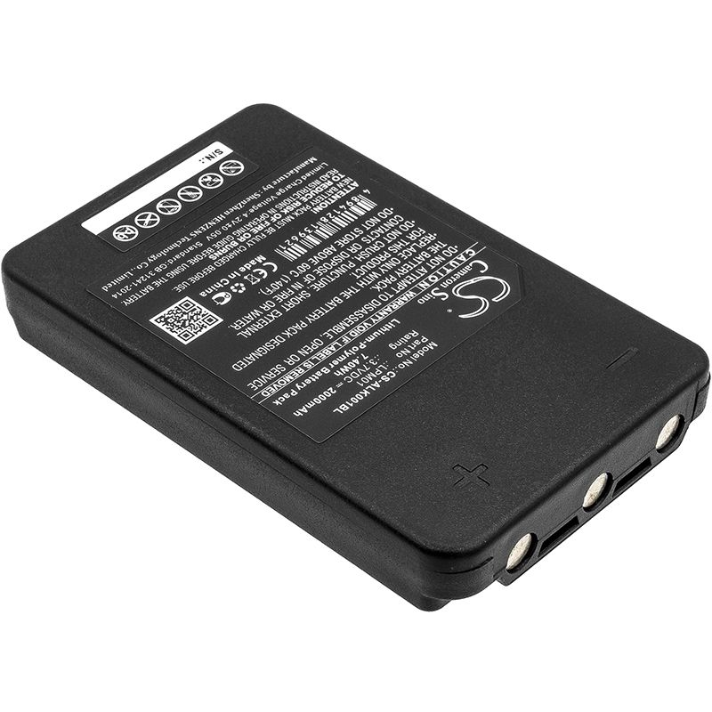 Li-polymer crane remote battery Fits Autec, Lk Neo, Autec 3.7v, 2000mah Crane Remote Control Cameron Sino Technology Limited