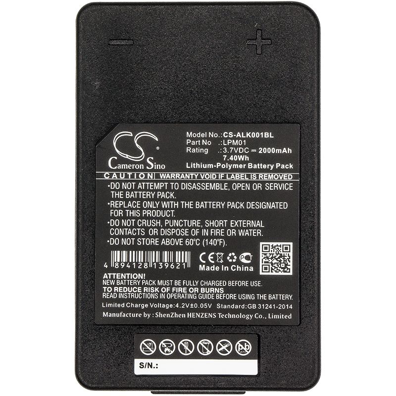 Li-polymer crane remote battery Fits Autec, Lk Neo, Autec 3.7v, 2000mah Crane Remote Control Cameron Sino Technology Limited