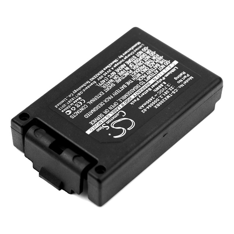 Li-ion Battery Fits Teleradio, Tg-txmnl, Transmitter Tele Radio Tg-txmnl, 3.7v, 2400mah Crane Remote Control Cameron Sino Technology Limited