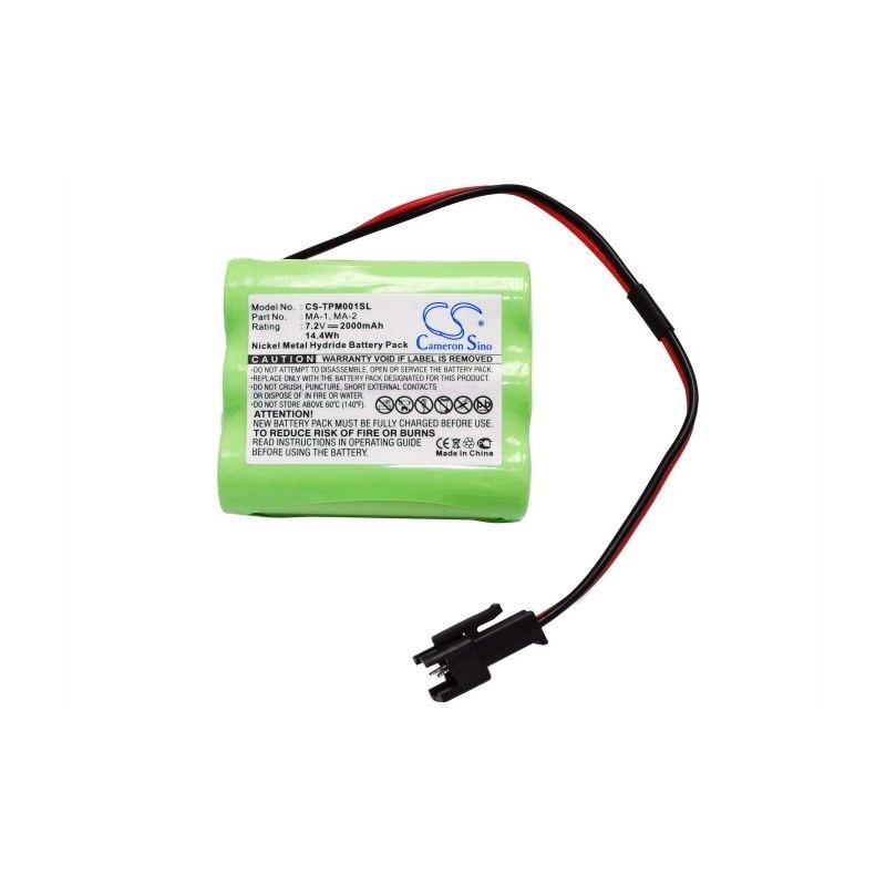 Ni-mh Battery Fits Tivoli, Ipal Ma-1, Ipal Ma-2, Ipal Ma-3 7.2v, 2000mah DAB Digital Cameron Sino Technology Limited