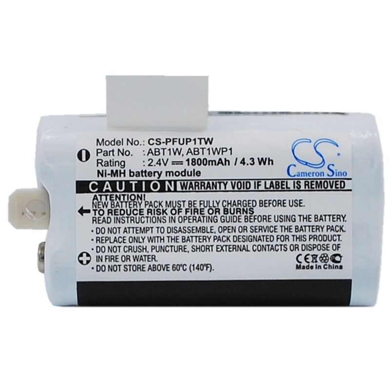 Ni-MH Battery fits Cisco, U260, Ultra Hd, Flip 2.4V, 1800mAh Camera Cameron Sino Technology Limited