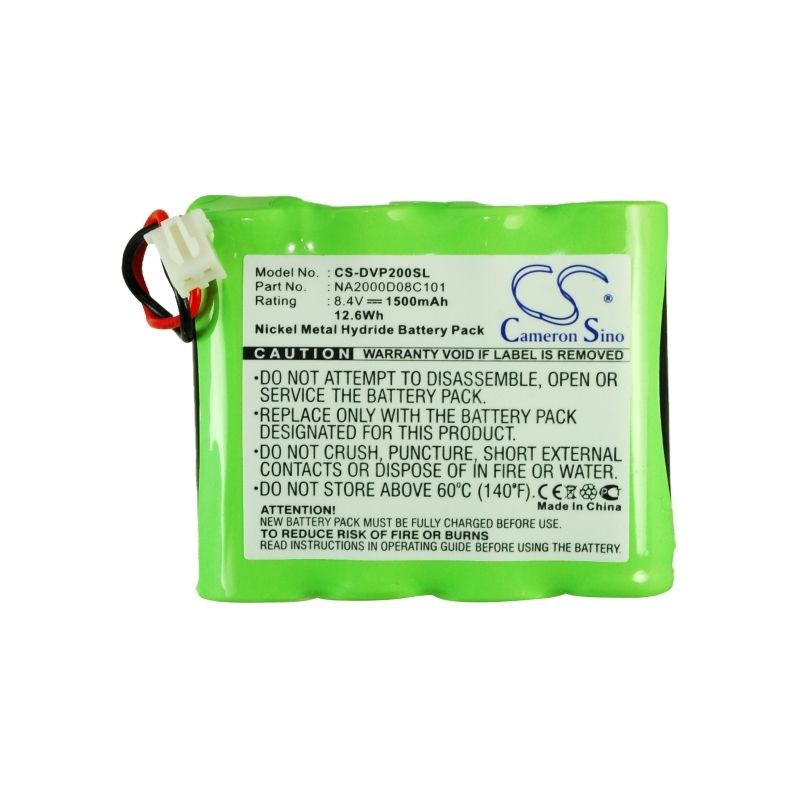 Ni-MH Battery fits Dual, Dab 20, Dual 8.4V, 1500mAh DAB Digital Cameron Sino Technology Limited
