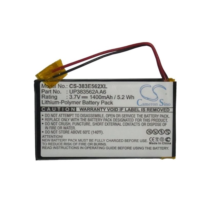 Li-polymer Battery Fits Palm, Tungsten E 3.7v, 1400mah PDA & Pocket PC Cameron Sino Technology Limited