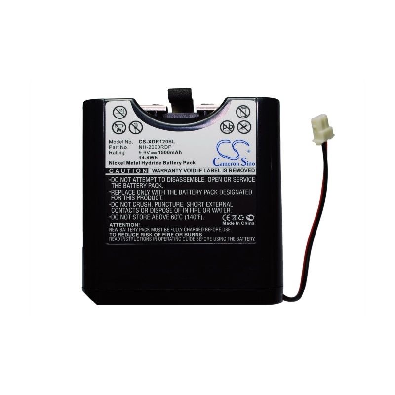 Ni-mh Battery Fits Sony, Rdp-xf100ip, Xdr-ds12ip, 9.6v, 1500mah DAB Digital Cameron Sino Technology Limited
