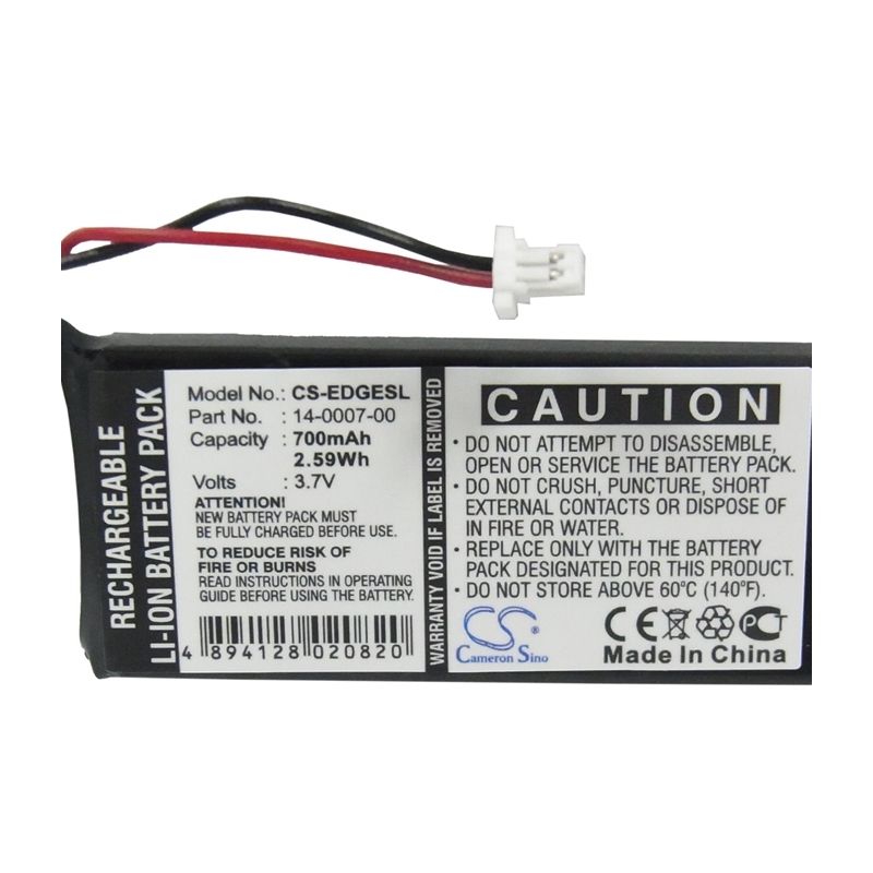 Li-ion Battery fits Palm, Visor Edge 3.7V, 700mAh Computer Cameron Sino Technology Limited