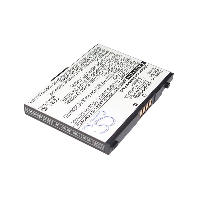 Li-ion Battery fits Mitac, Mio Leap G50, Mio Leap K1, Mio Lovebird 3.7V, 1050mAh PDA & Pocket PC Cameron Sino Technology Limited