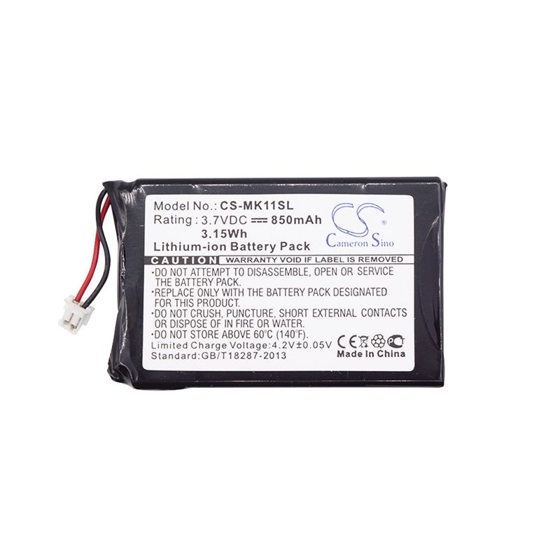 Li-ion Battery fits Toshiba, Mk 11 3.7V, 850mAh PDA & Pocket PC Cameron Sino Technology Limited
