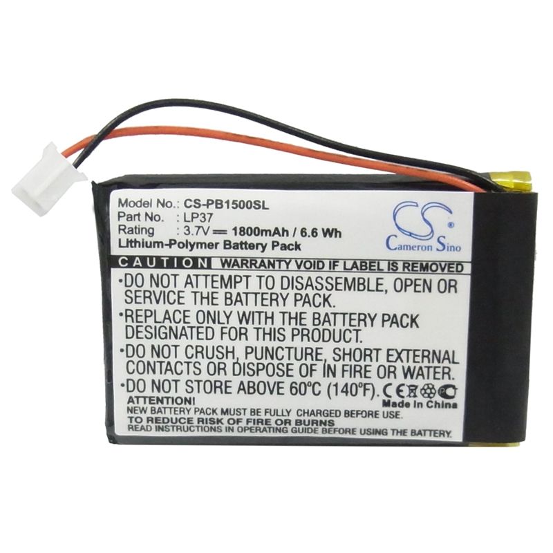 Li-Polymer Battery fits Pure, Digital Pocket Dab1500, Pocketdab 1500, Talksport 3.7V, 1800mAh DAB Digital Cameron Sino Technology Limited