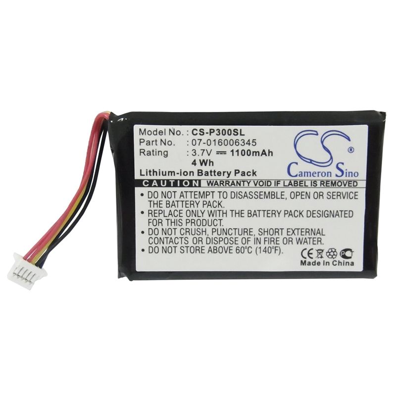 Li-ion Battery fits Nec, Mobilepro P300, Packard Bell, Pocketgear 2030 3.7V, 1100mAh PDA & Pocket PC Cameron Sino Technology Limited