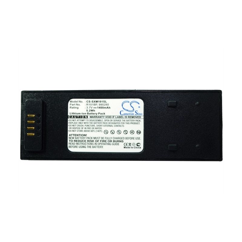 Li-ion Battery fits Sirius, Xm Satellite Sportscaster, Xm101wk, 3.7V, 1400mAh DAB Digital Cameron Sino Technology Limited