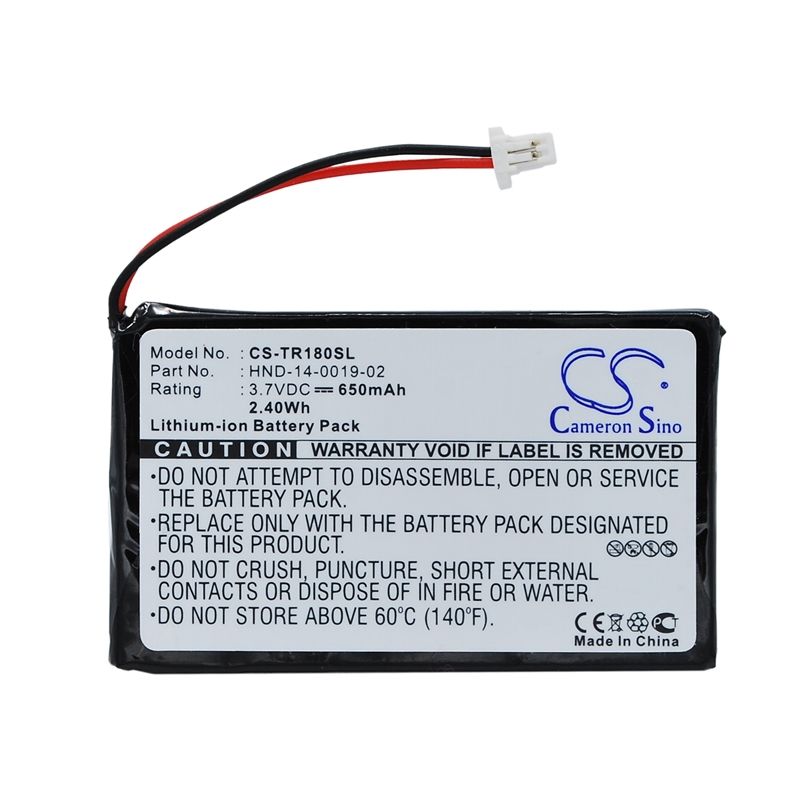 Li-ion Battery fits Palm, Treo 180, Treo 180g, Treo 90 3.7V, 650mAh PDA & Pocket PC Cameron Sino Technology Limited