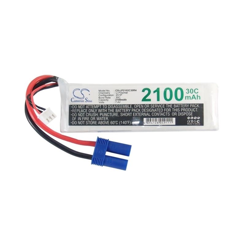 Li-Polymer Battery fits Cameron Sino, Cs-lp2102c30r4 7.4V, 2100mAh Drones Cameron Sino Technology Limited