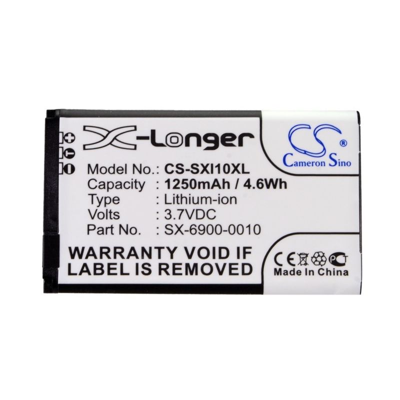 Li-ion Battery fits Sirius, Sxi1, Xm Lynx, 3.7V, 1250mAh DAB Digital Cameron Sino Technology Limited