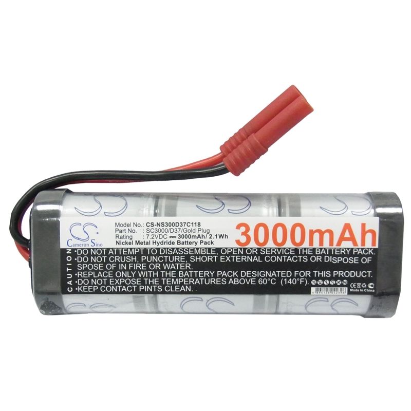 Ni-MH Battery fits Cameron Sino, Cs-ns360d37c118 7.2V, 3600mAh Cars Cameron Sino Technology Limited