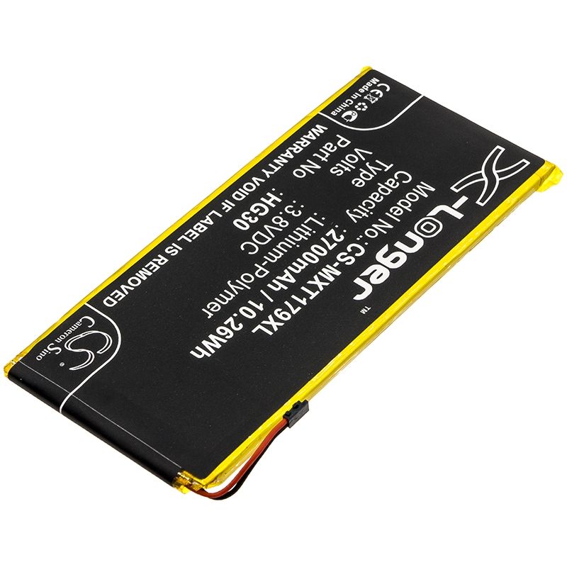 Li-Polymer Battery fits Motorola, moto g5s, xt1794 3.8V, 2700mAh Mobile & SmartPhone Cameron Sino Technology Limited