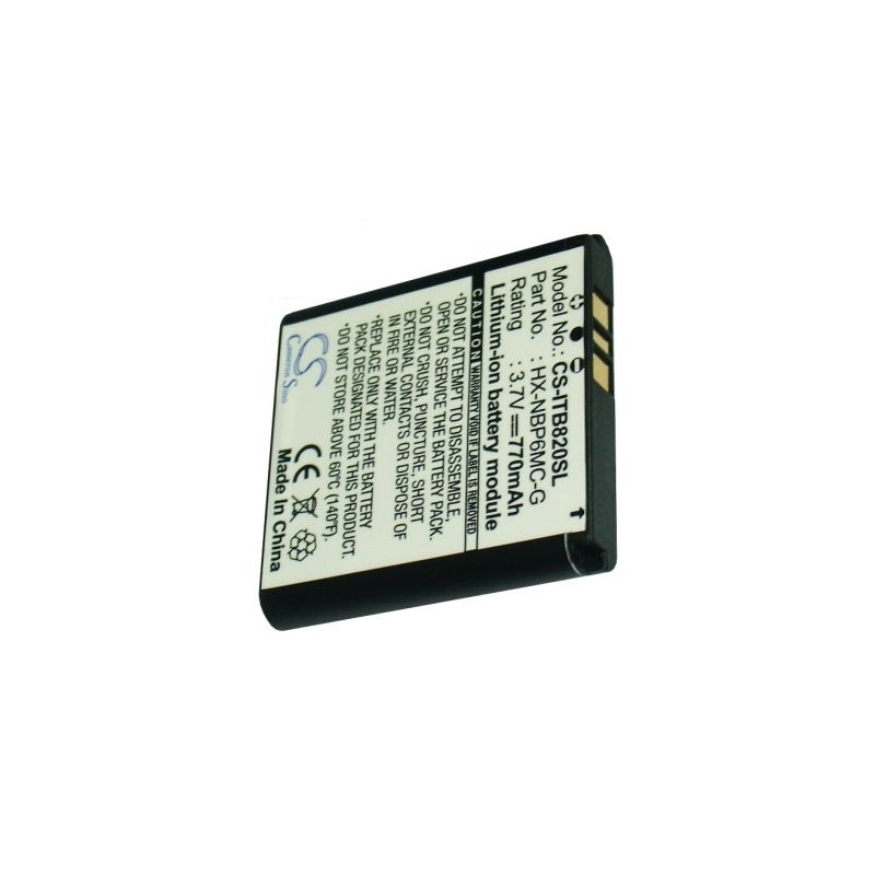 Li-ion Battery fits I-blue,820,821 3.7V, 770mAh GPS & Navigator Cameron Sino Technology Limited