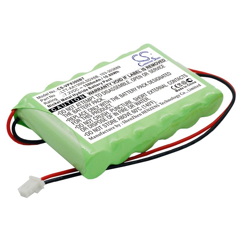 Ni-MH Battery fits Visonic, Powermaster 30 Control Panel 7.2V, 1500mAh Alarm System Cameron Sino Technology Limited