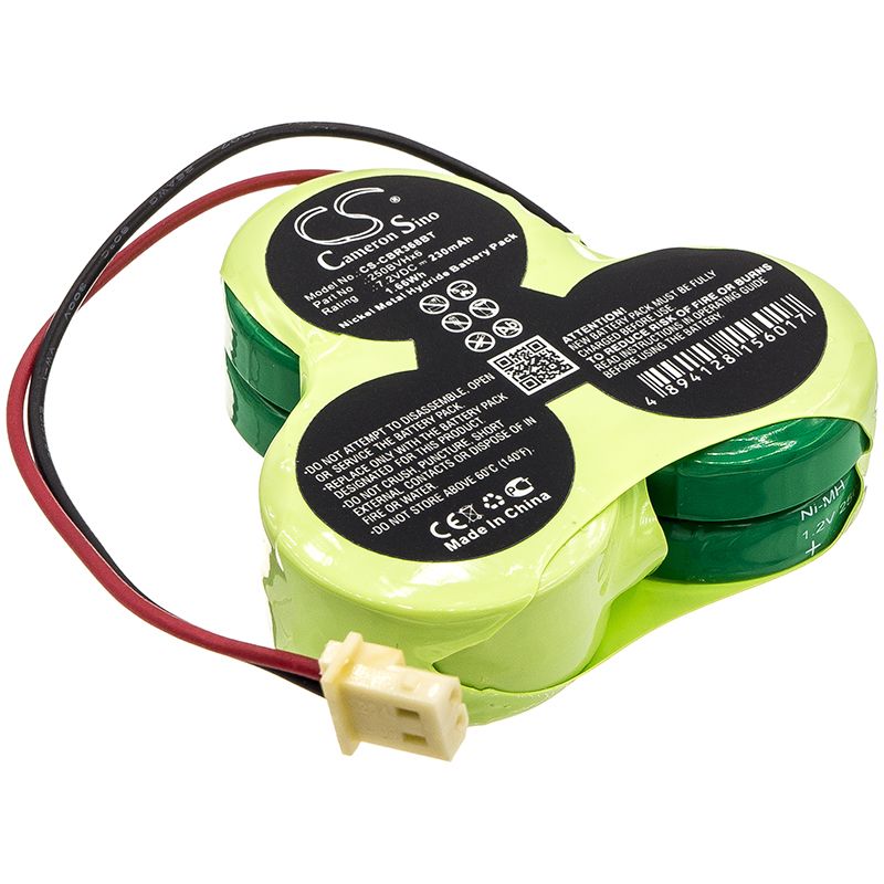 Ni-MH Battery fits Cobra, 4138, 4138hf 7.2V, 230mAh Alarm System Cameron Sino Technology Limited