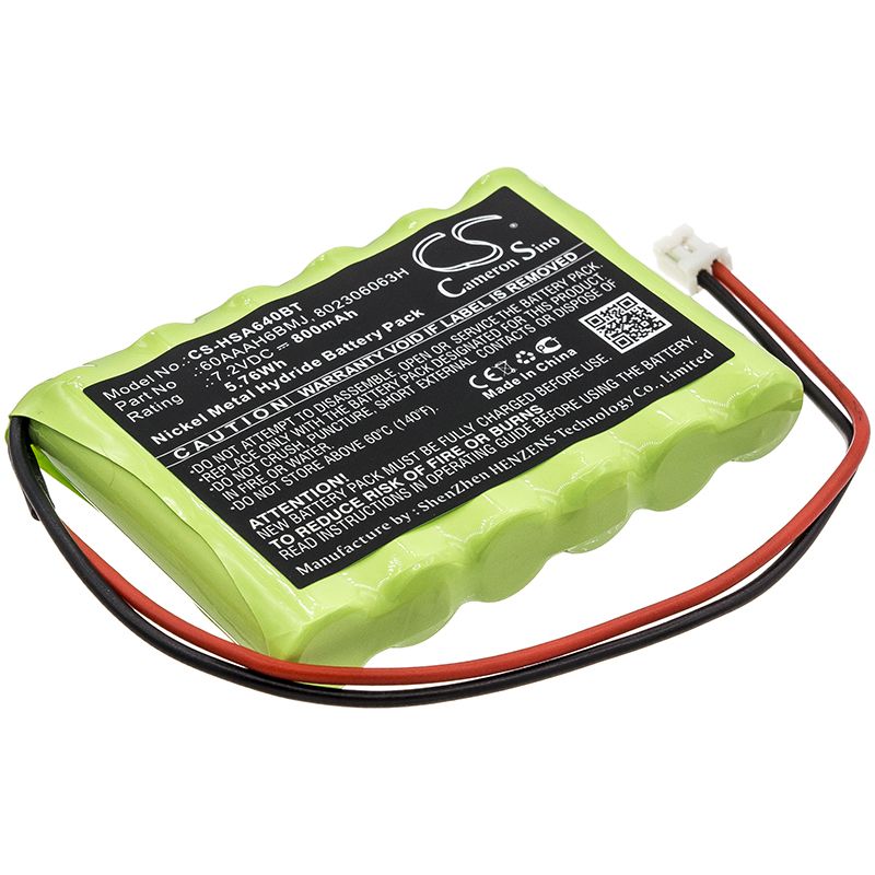 Ni-MH Battery fits Yale, Easy Ai, Easy Ef 7.2V, 800mAh Alarm System Cameron Sino Technology Limited