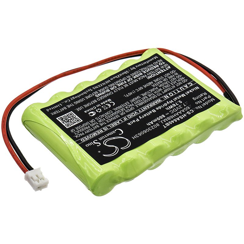 Ni-MH Battery fits Yale, Easy Ai, Easy Ef 7.2V, 800mAh Alarm System Cameron Sino Technology Limited