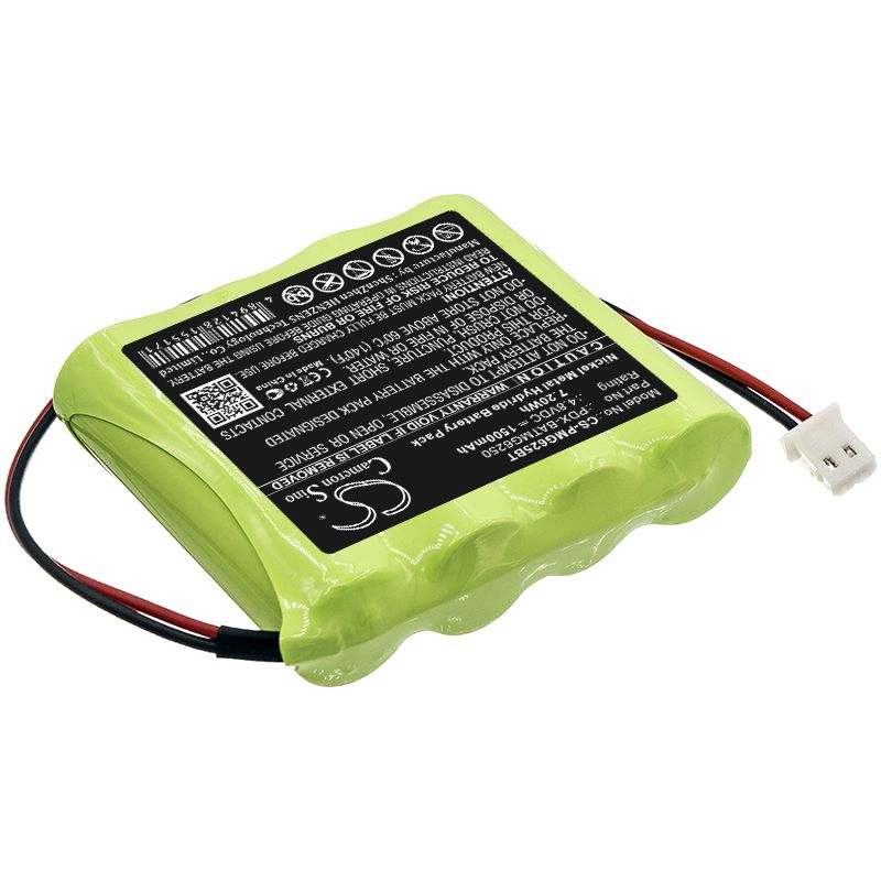 Ni-MH Battery fits Paradox, Magellan 6250 Console, Magellan Mg6250 4.8V, 1500mAh Alarm System Cameron Sino Technology Limited