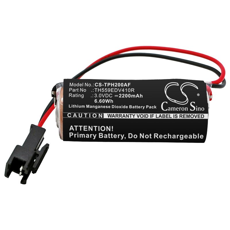 Li-MnO2 Battery fits Toto, Eco Efv, Tel3gccn-10 3.0V, 2200mAh Automatic Flusher Cameron Sino Technology Limited