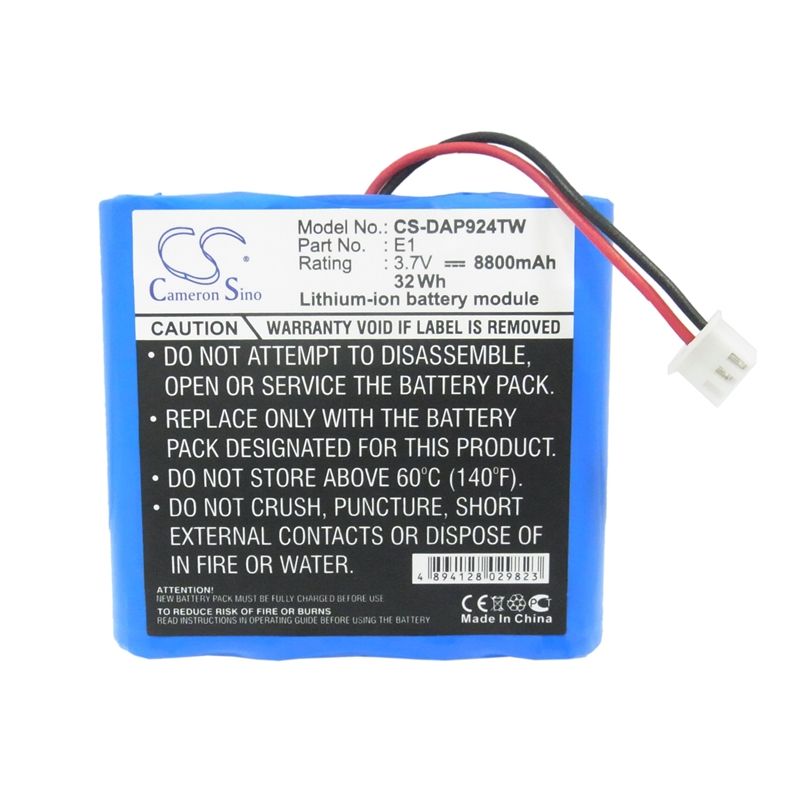 Li-ion Battery fits Pure, Evoke 1s, Evoke 2s, Evoke Flow 3.7V, 8800mAh DAB Digital Cameron Sino Technology Limited