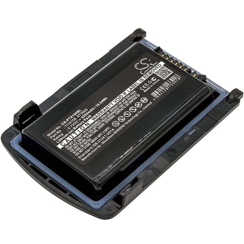 Li-ion Battery fits Psion, 7545, Omnii Xt15 3.7V, 5200mAh Barcode Scanner Cameron Sino Technology Limited