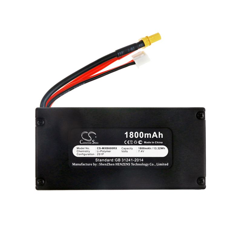 Li-Polymer Battery fits Mjx, B6 Race, B8 Race 7.4V, 1800mAh Drones Cameron Sino Technology Limited