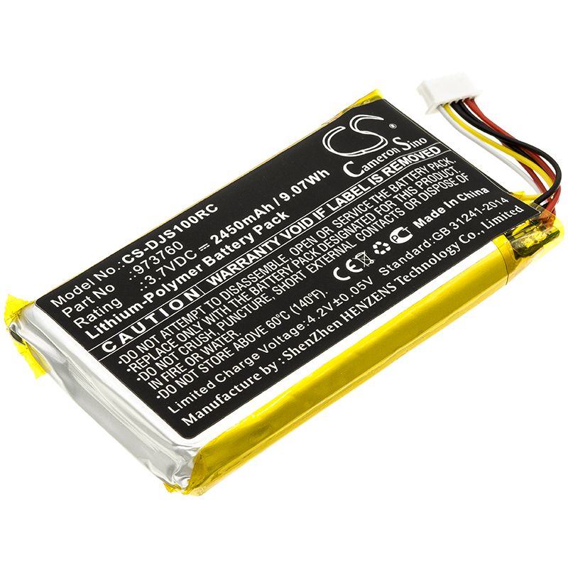 Li-Polymer Battery fits Dji, Mavic Air 2, Mavic Pro Controller 3.7V, 2450mAh Drones Cameron Sino Technology Limited