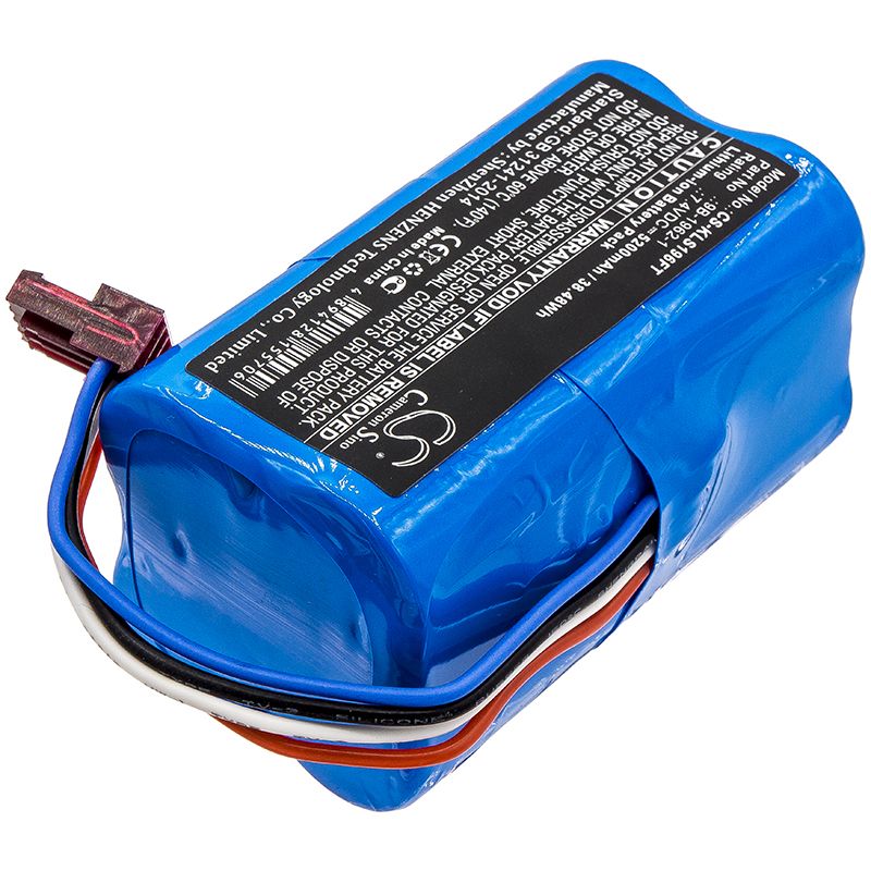 Li-ion Battery fits Koehler, 7610, 7611 7.4V, 5200mAh Flashlight Cameron Sino Technology Limited