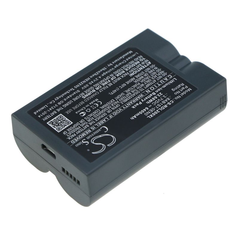 Li-ion Battery fits Ring, 8vr1s7, Spotlight Cam 3.7V, 6400mAh Home Security Camera Cameron Sino Technology Limited