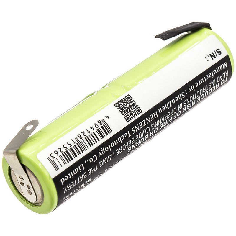 Ni-MH Battery fits Omron, A1500 2.4V, 600mAh Toothbrush Cameron Sino Technology Limited