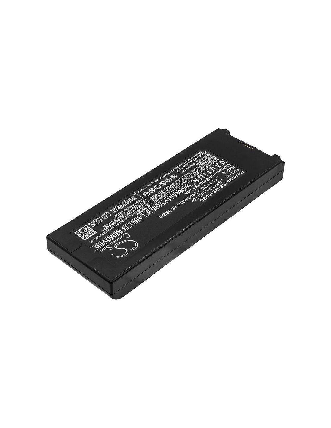 Li-ion Battery fits Welch-allyn, Connex 6000 Vital Signs Monitor, Connex Spot 11.1V, 7800mAh Medical Cameron Sino Technology Limited