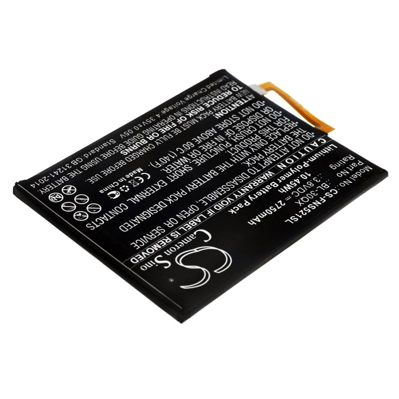 Li-Polymer Battery fits Infinix, Hot S, S521 3.8V, 2750mAh Communications Cameron Sino Technology Limited (Suspended)