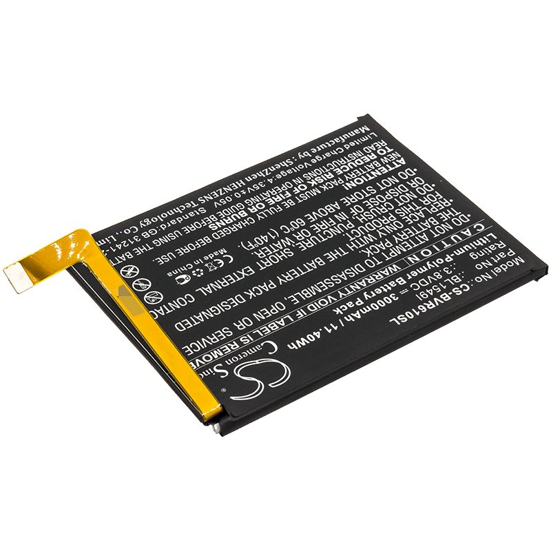 Li-Polymer Battery fits Blackview, R6 3.8V, 3000mAh Mobile & SmartPhone Cameron Sino Technology Limited