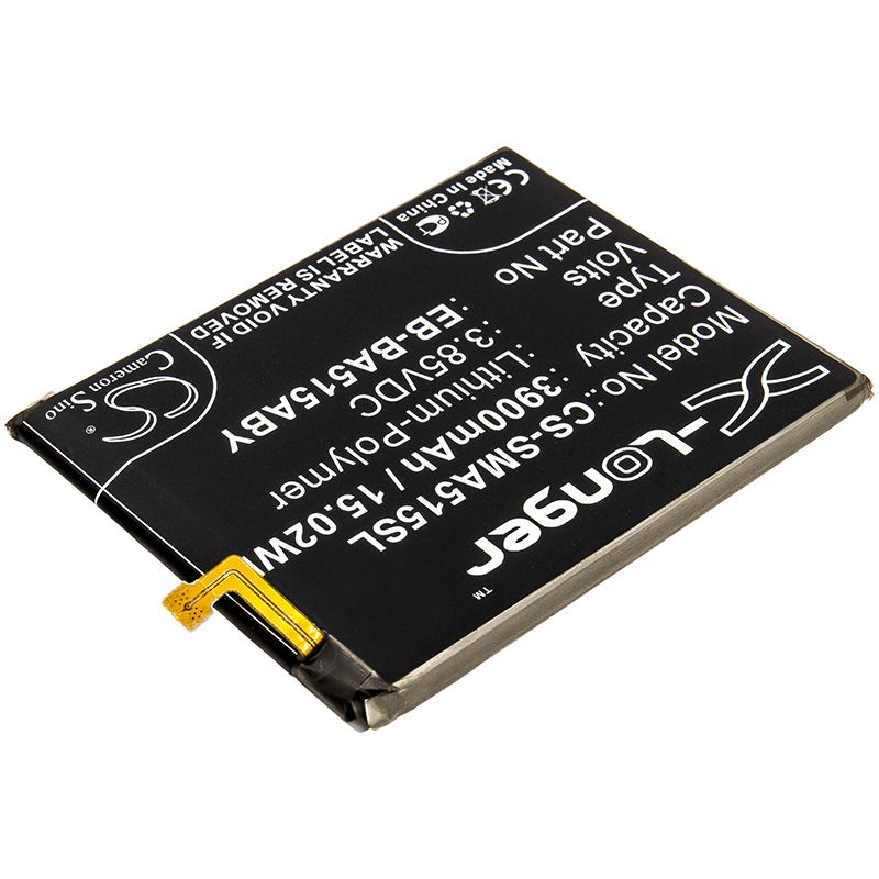 Li-Polymer Battery fits Samsung, Galaxy A51 2019, Sm-a515f/dsm 3.85V, 3900mAh Mobile & SmartPhone Cameron Sino Technology Limited