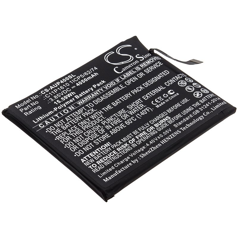 Li-Polymer Battery fits Asus, Zb500tl, Zenfone Pegasus 4a 3.85V, 4050mAh Mobile & SmartPhone Cameron Sino Technology Limited