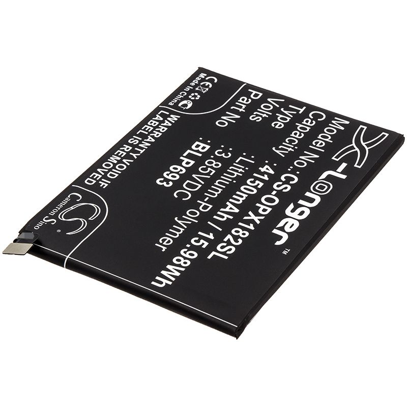 Li-Polymer Battery fits Oppo, Realme 3, Rmx1821 3.85V, 4150mAh Mobile & SmartPhone Cameron Sino Technology Limited