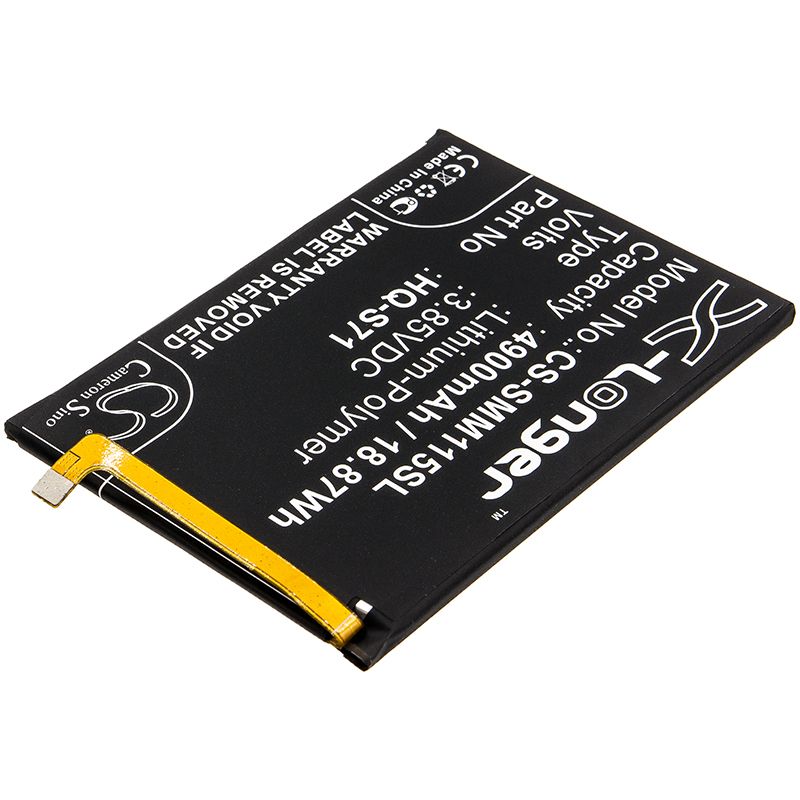 Li-Polymer Battery fits Samsung, Galaxy M11, Galaxy M11 2020 3.85V, 4900mAh Mobile & SmartPhone Cameron Sino Technology Limited