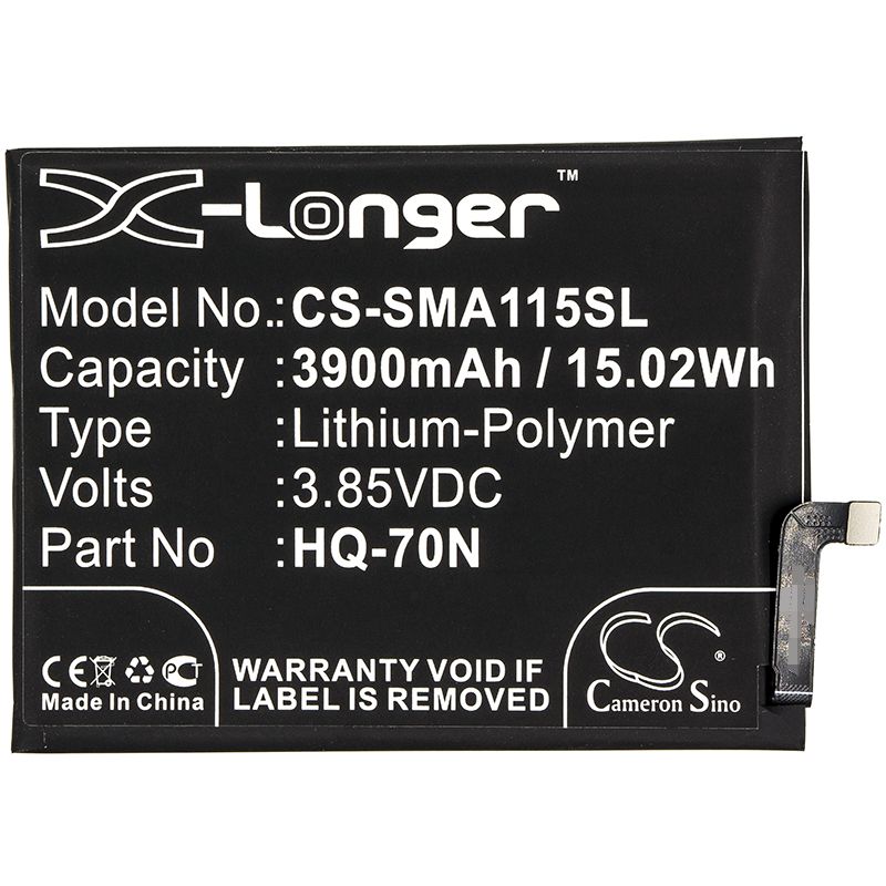 Li-Polymer Battery fits Samsung, Galaxy A11, Galaxy A11 2020 3.85V, 3900mAh Mobile & SmartPhone Cameron Sino Technology Limited