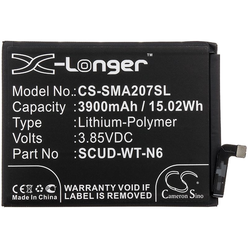 Li-Polymer Battery fits Samsung, Galaxy A20s, Galaxy A20s 2019 3.85V, 3900mAh Mobile & SmartPhone Cameron Sino Technology Limited