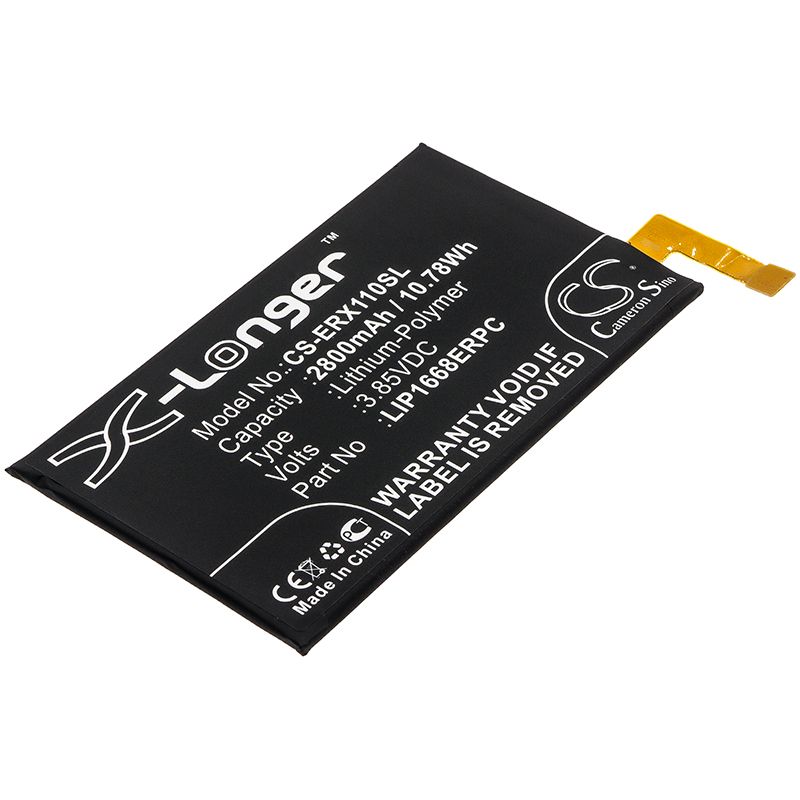 Li-Polymer Battery fits Sony, I3113, I3123 3.85V, 2800mAh Mobile & SmartPhone Cameron Sino Technology Limited