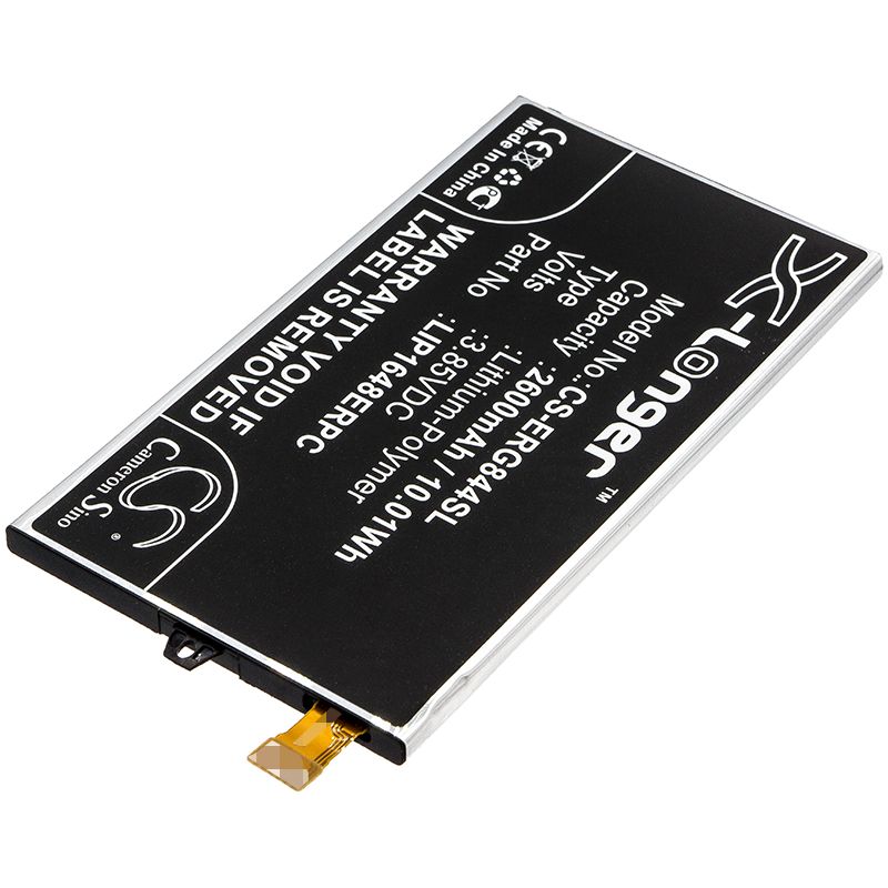 Li-Polymer Battery fits Sony, G8441, Lilac 3.85V, 2600mAh Communications Cameron Sino Technology Limited (Suspended)